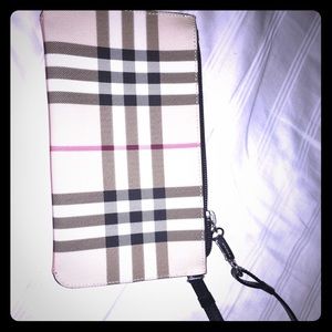 Authentic Burberry Wristlet