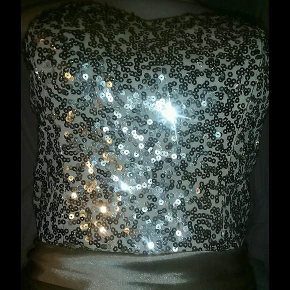 Speechless Sequenced Prom Dress - Picture 2 of 4