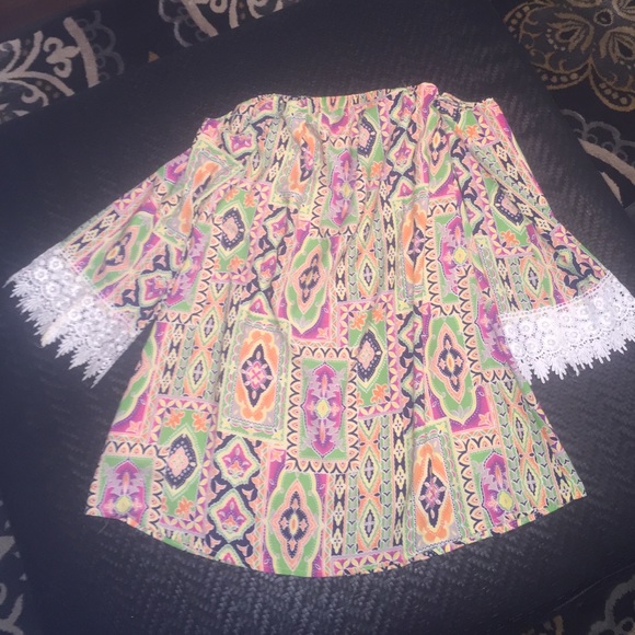 Off the shoulder dress!