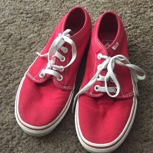 Red Vans