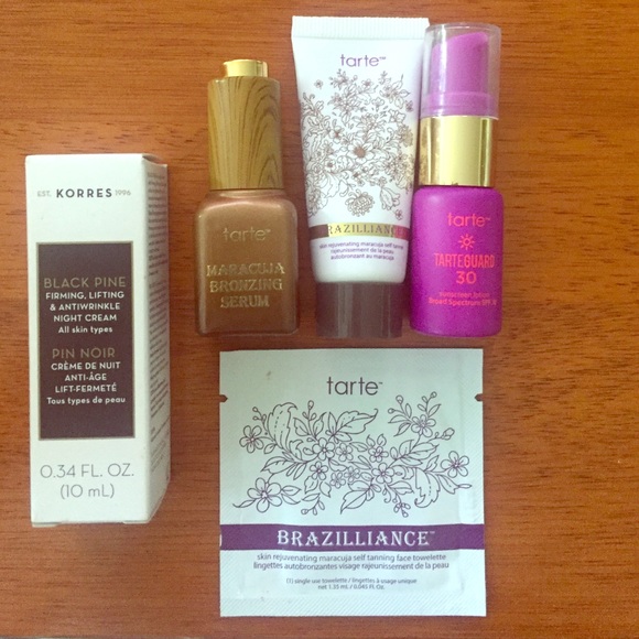 Tarte limited edition deluxe kit & Free sample