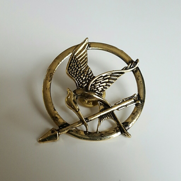 Mockingjay bird pin