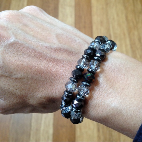 🆕 Black beaded bracelets