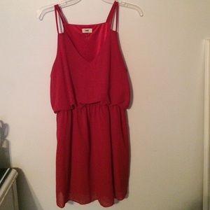 Tobi Red Dress