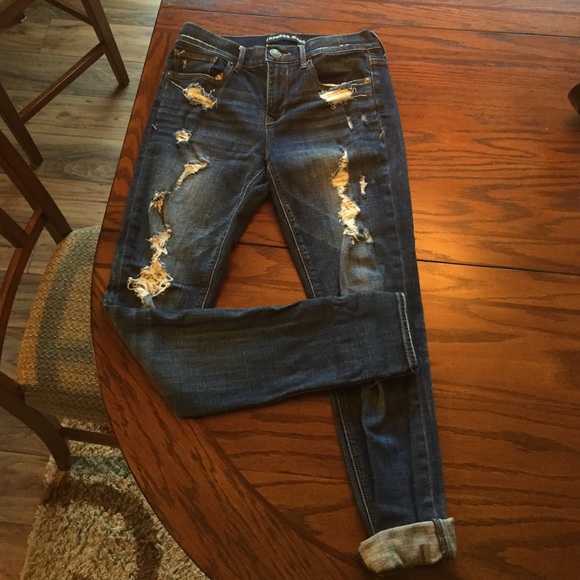 Express Jeggings! Only worn once.
