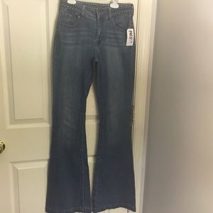 Kendall & Kyle high waisted flair jeans