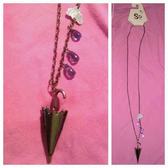 NWT SO Rainy Day Necklace