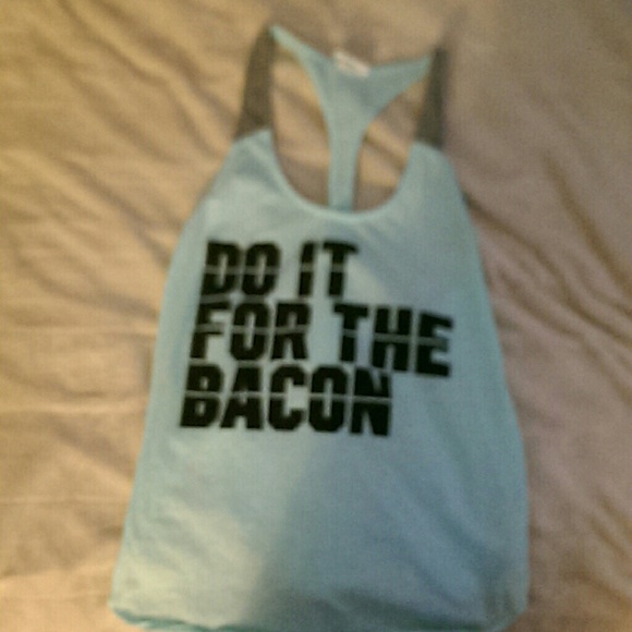 PINK Do it For the Bacon tank