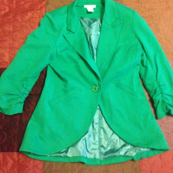 Bright Green Blazer