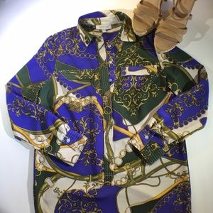 Long Sleeved Jennifer Lopez Shirt Dress