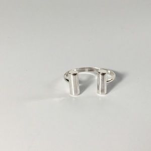 Double Bar Adjustable Ring