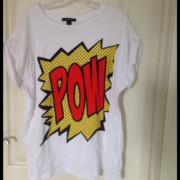 Forever 21 graphic T shirt, L