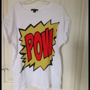 Forever 21 graphic T shirt, L