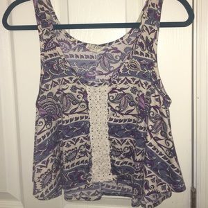 L.A. Hearts crop top