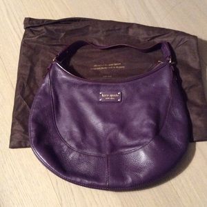 Kate spade Purple hobo
