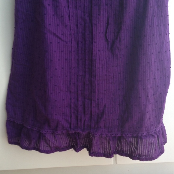 Purple tank top, size medium - Picture 4 of 4
