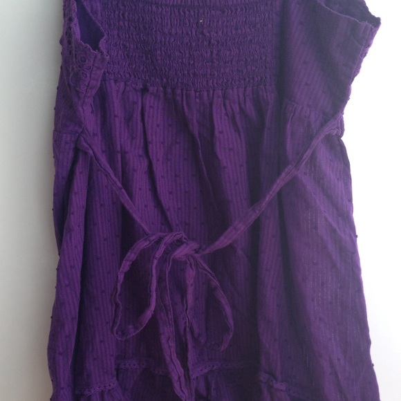 Purple tank top, size medium - Picture 3 of 4