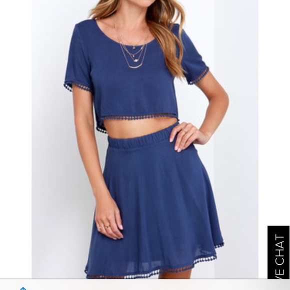 Lulus Dresses & Skirts - Brand new - Lulu's two piece outfit