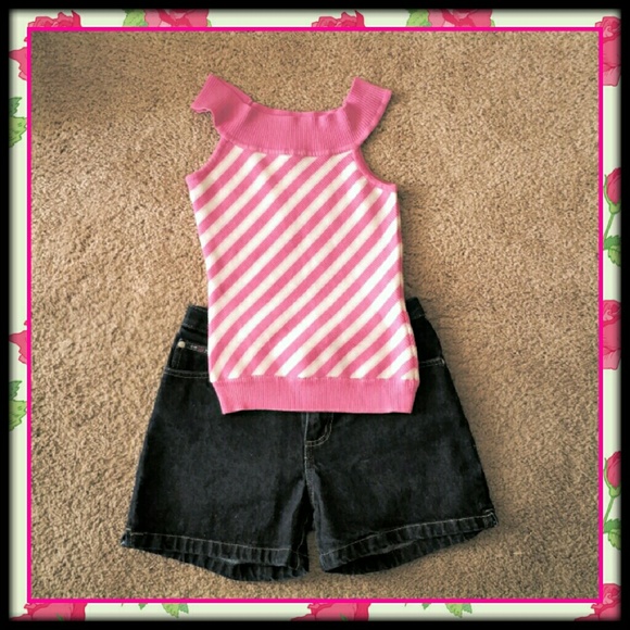 Striped Sweater Tank Top