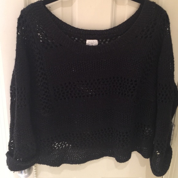 cropped sweater by Ella Moss