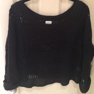 cropped sweater by Ella Moss