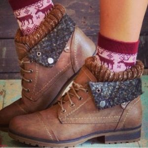 BUNDLE LISTING DO NOT BUY Knit cuff boots new