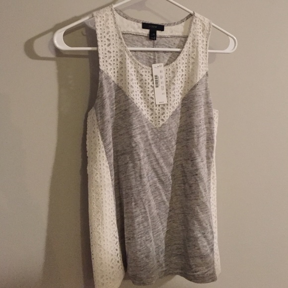 J.CREW NWT sleeveless blouse