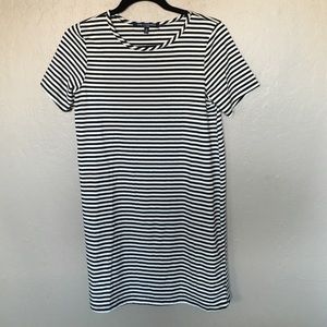 Striped t-shirt dress