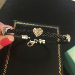 3 silver heart bracelet