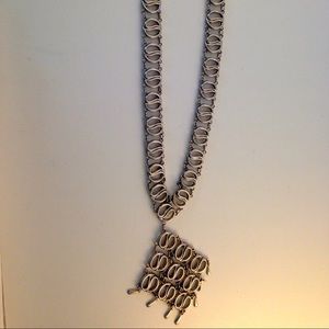 18-inch silver necklace