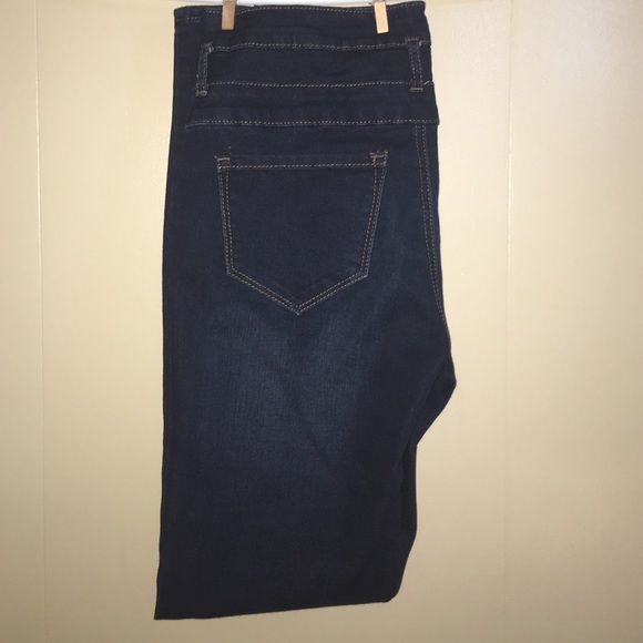 High Rise Blue Jeans