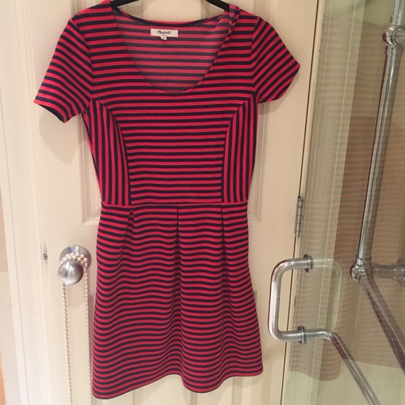Striped Madewell dress