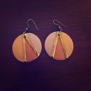 Fun retro earrings