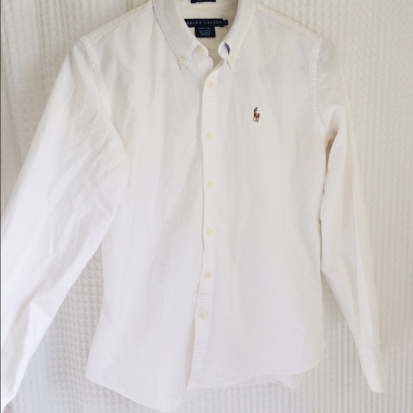 Ralph Lauren White Button Up