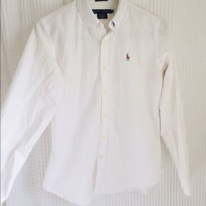 Ralph Lauren White Button Up