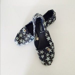 Star Print Flats