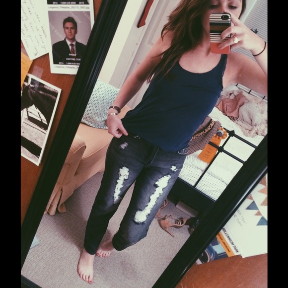 Wedgie Distress to Impress Jeans