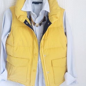 Ralph Lauren Blue and White Strip Button Down