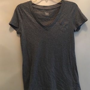Gray Vneck