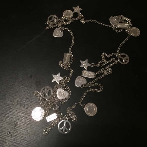 ON HOLD- Coach silver necklace