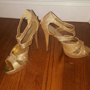 Gold Heels