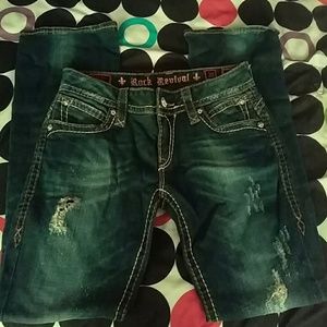 Dark Rock Revival Jeans