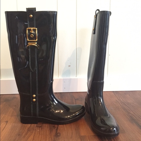 Coach Boots Black - Picture 3 of 3