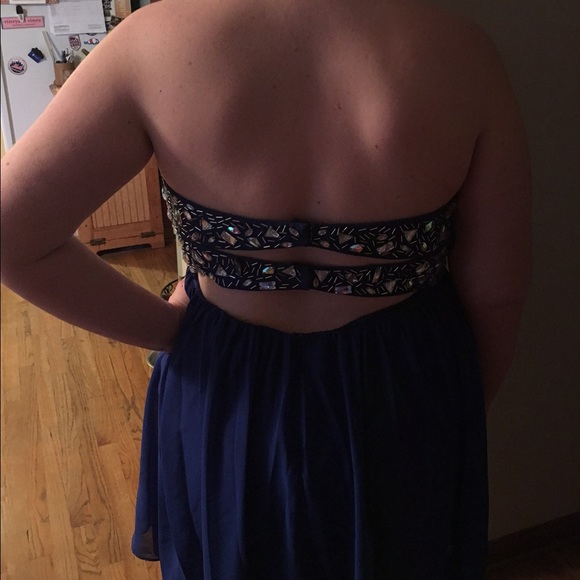 HOCO dress back!