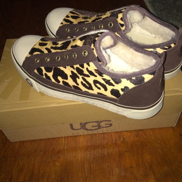 Cheetah UGG sneakers