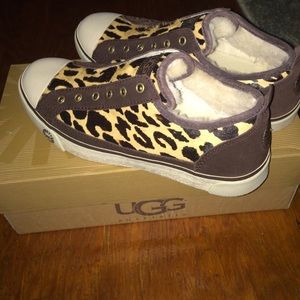 Cheetah UGG sneakers