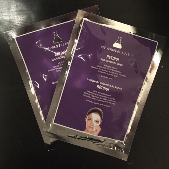 Retinol spa treatment mask