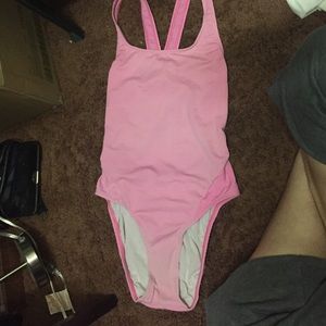 Faded pink one peice.