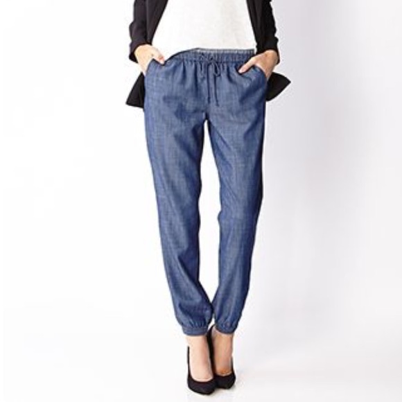 Forever 21 Pants - Denim jogger pants