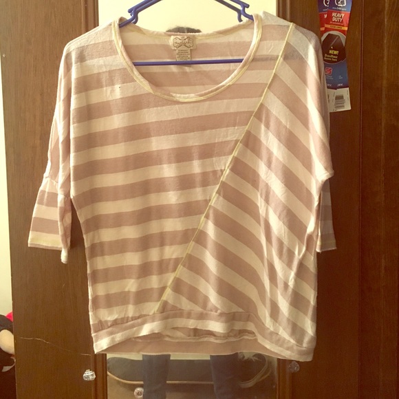 White Striped Shirt